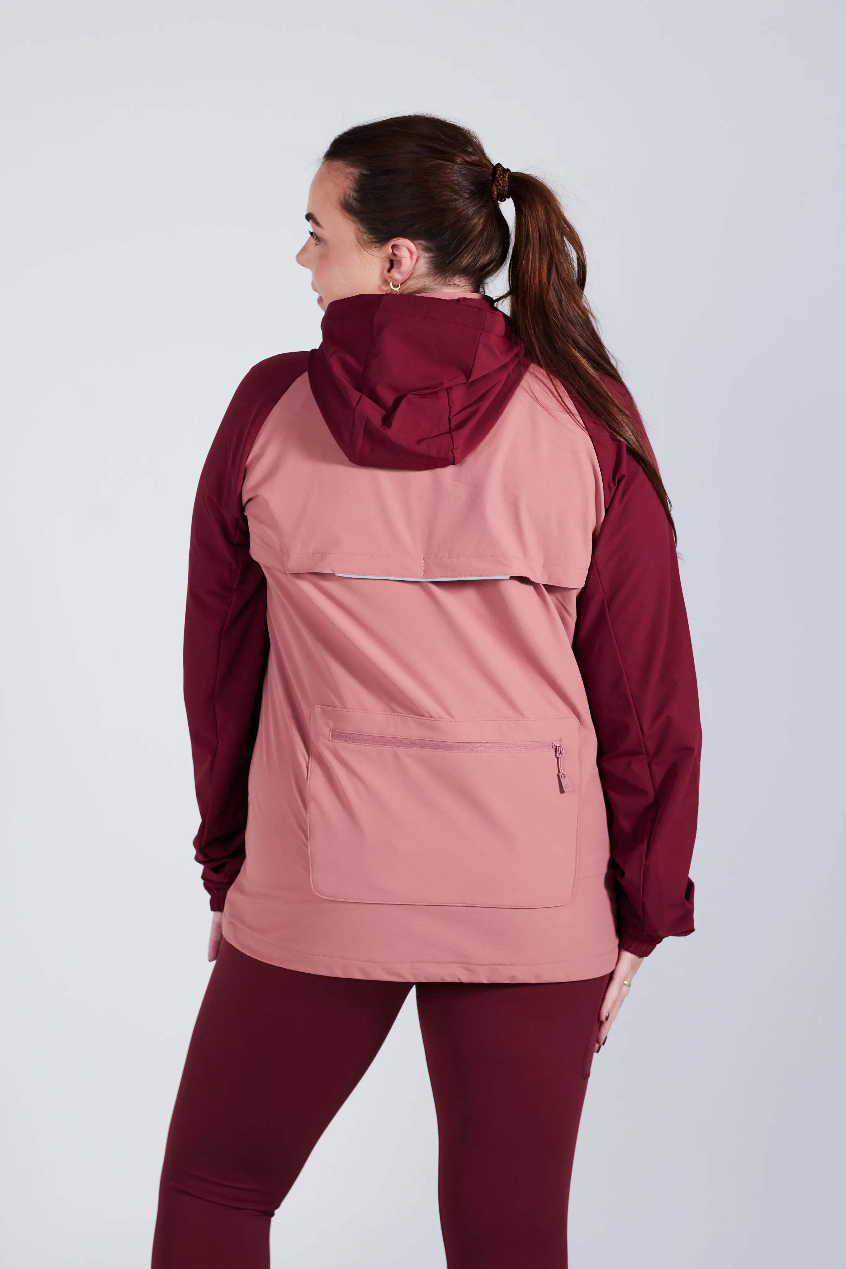 Active jacket - Cabernet / Withered Rose - Image 4