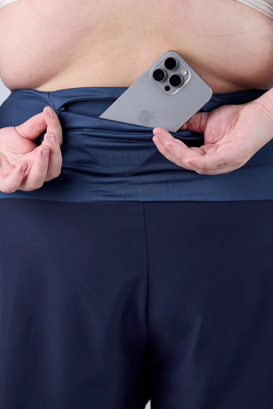 Active Lady Running Shorts - Blue - Image 5