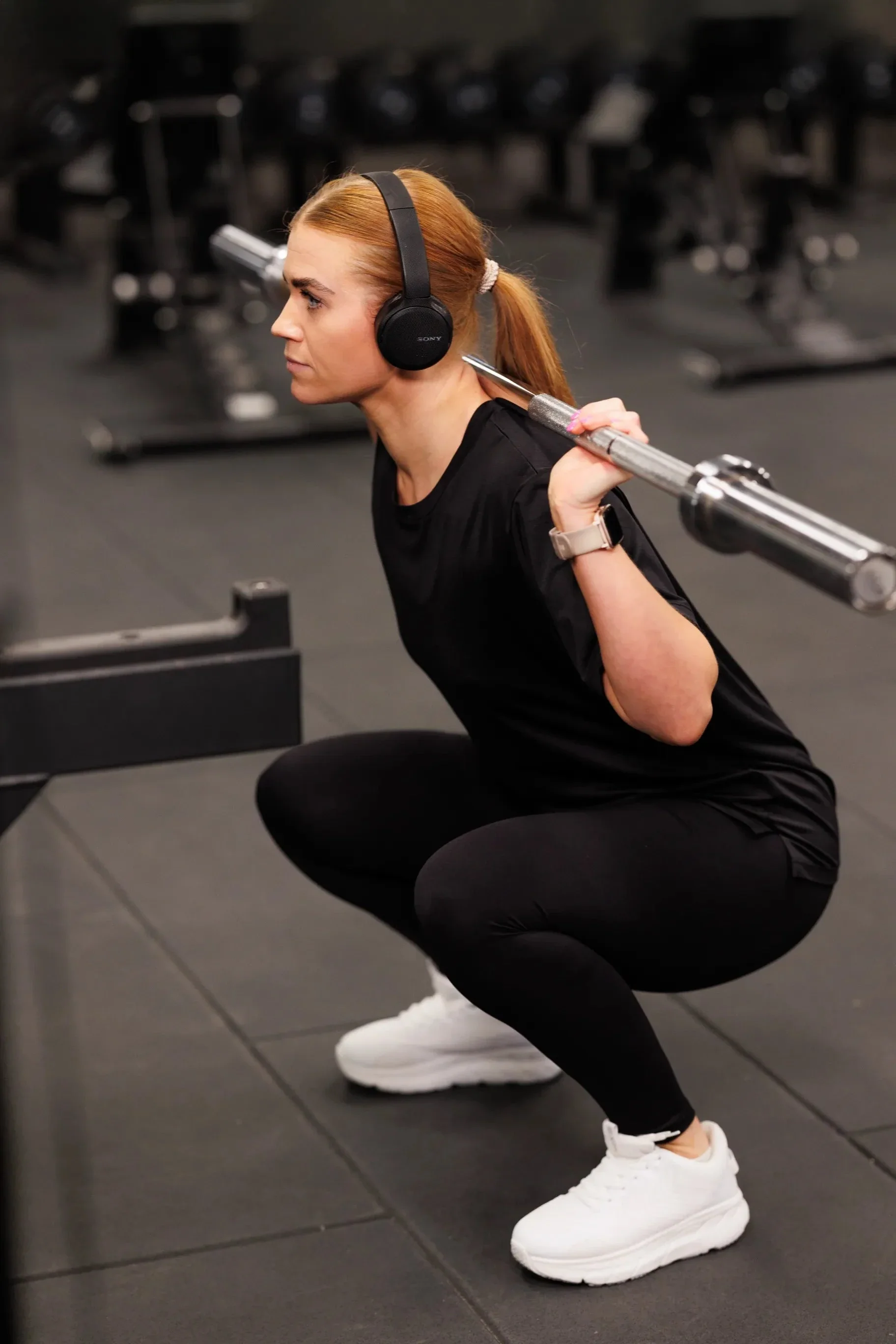 Active loose fit T-shirt - Svart - Image 4
