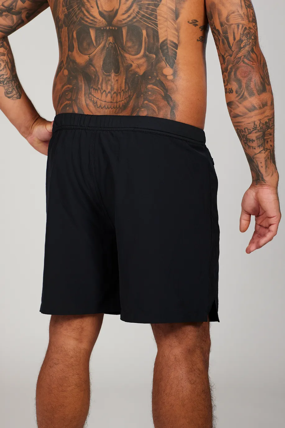 Active Man Running Shorts - Black - Image 5