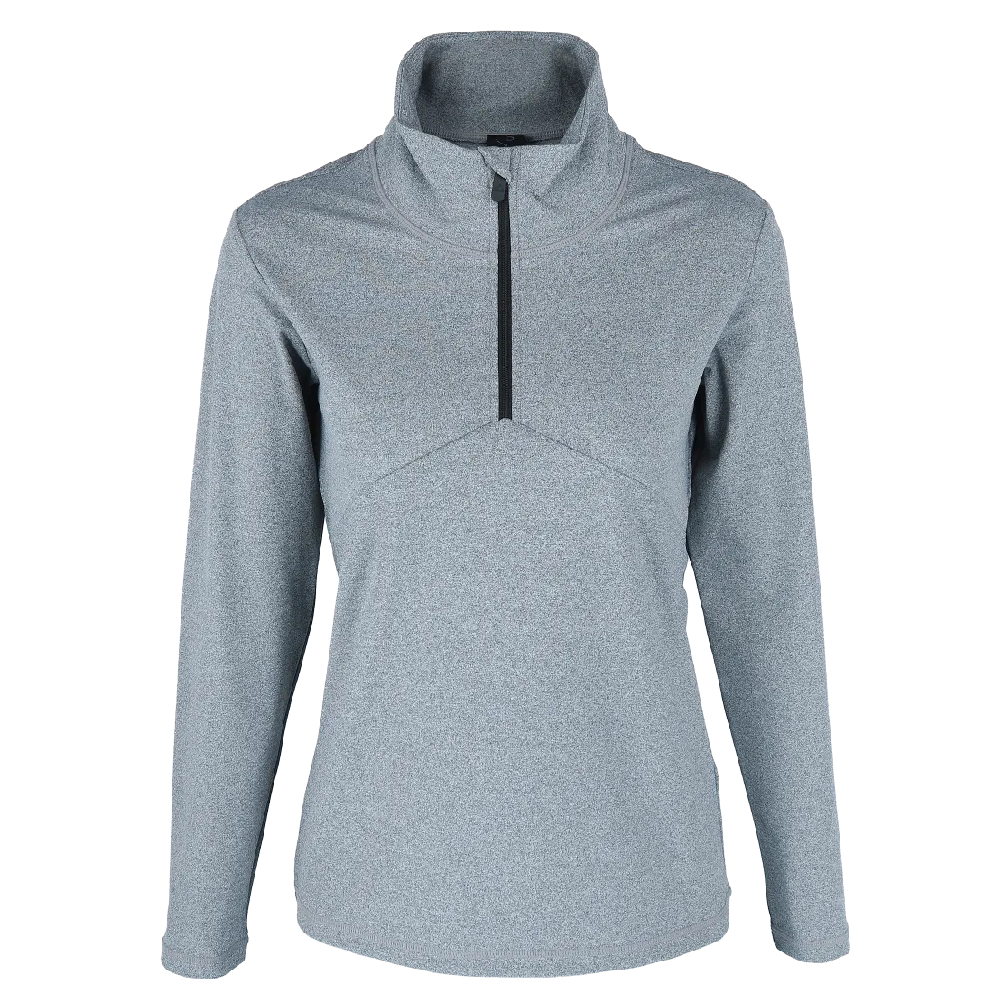Active melert half-zip dame - Grå - Image 9
