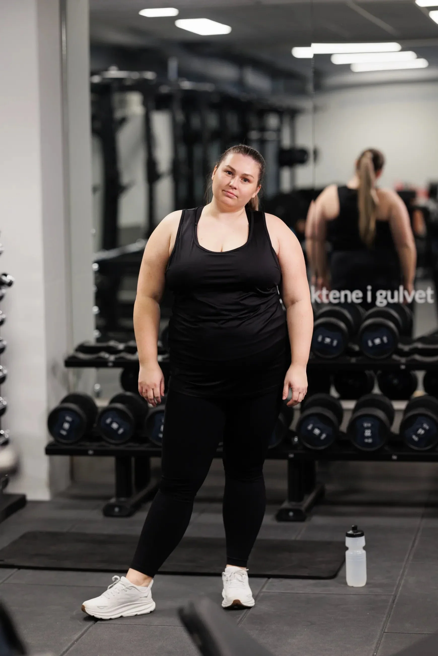 Active scrunch shape tights - Black - Image 3