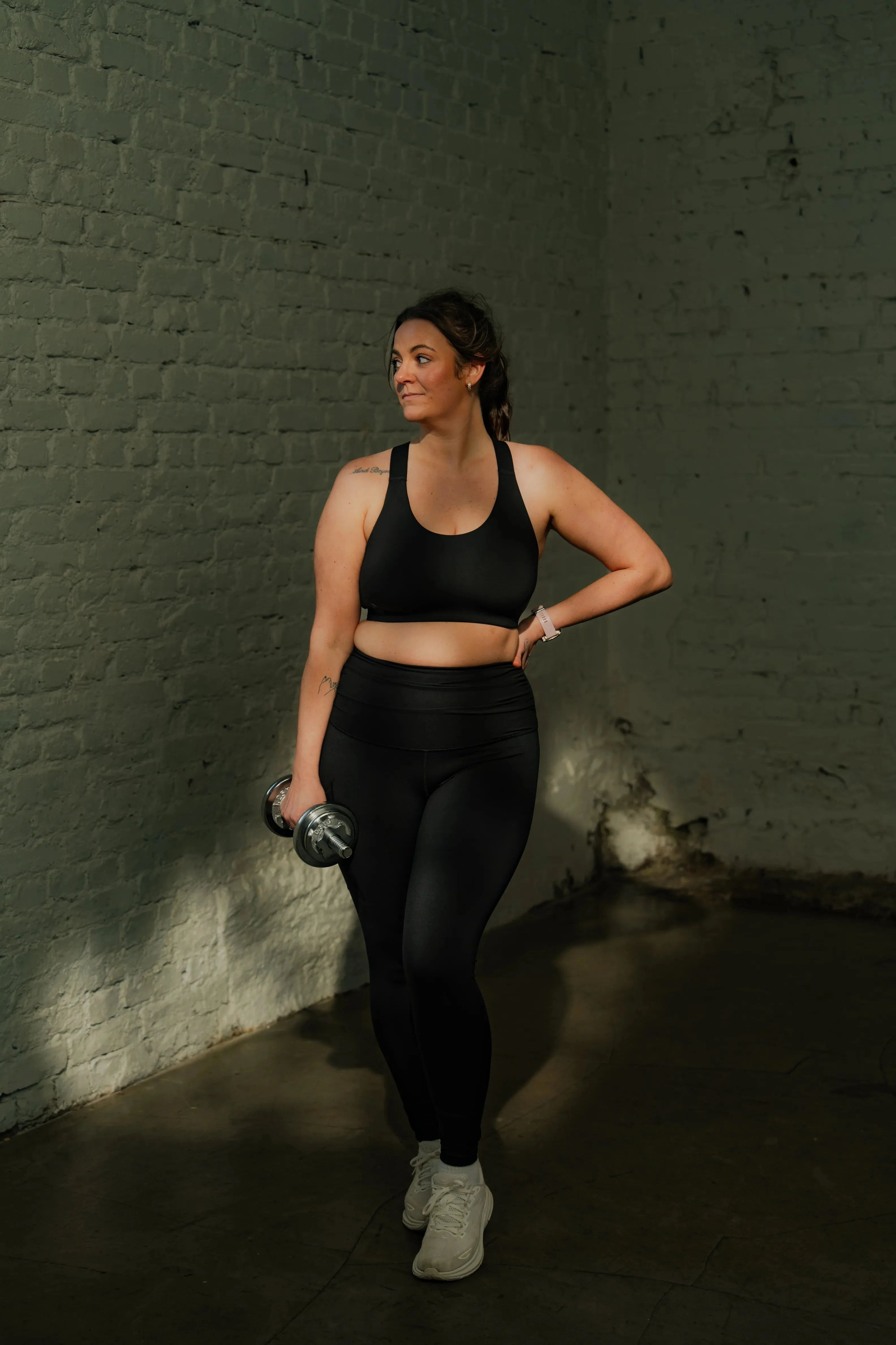 Active scrunch shape tights - Black - Image 6