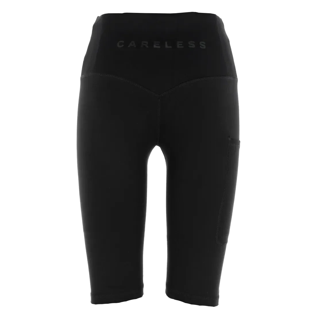 Active shape midi biker shorts - Black - Image 3