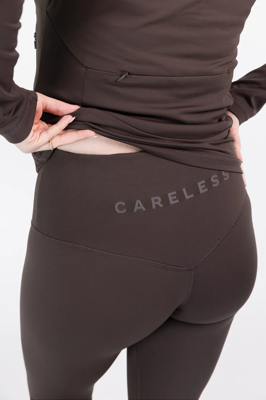 Active shape tights - Seal Brown - Image 3