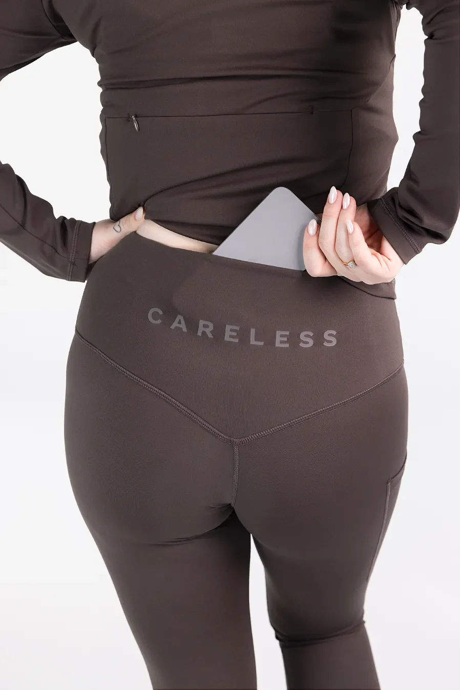 Active shape tights - Seal Brown - Image 6