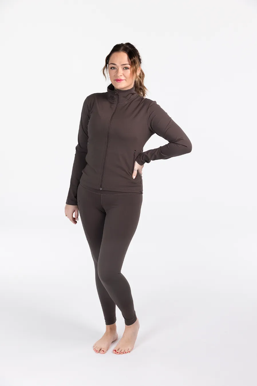 Active soft jacket - Medium brun - Image 6