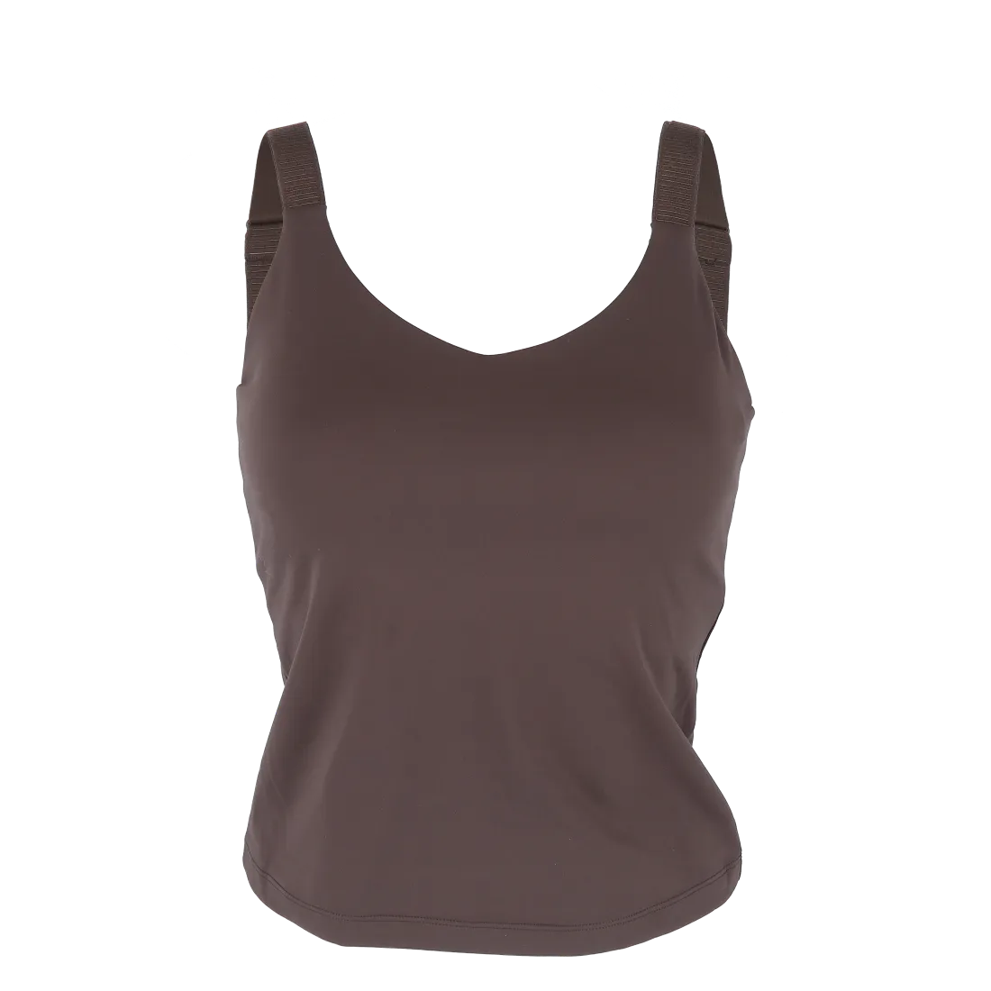 Active soft singlet m/innebygd bh - Medium brun - Image 10