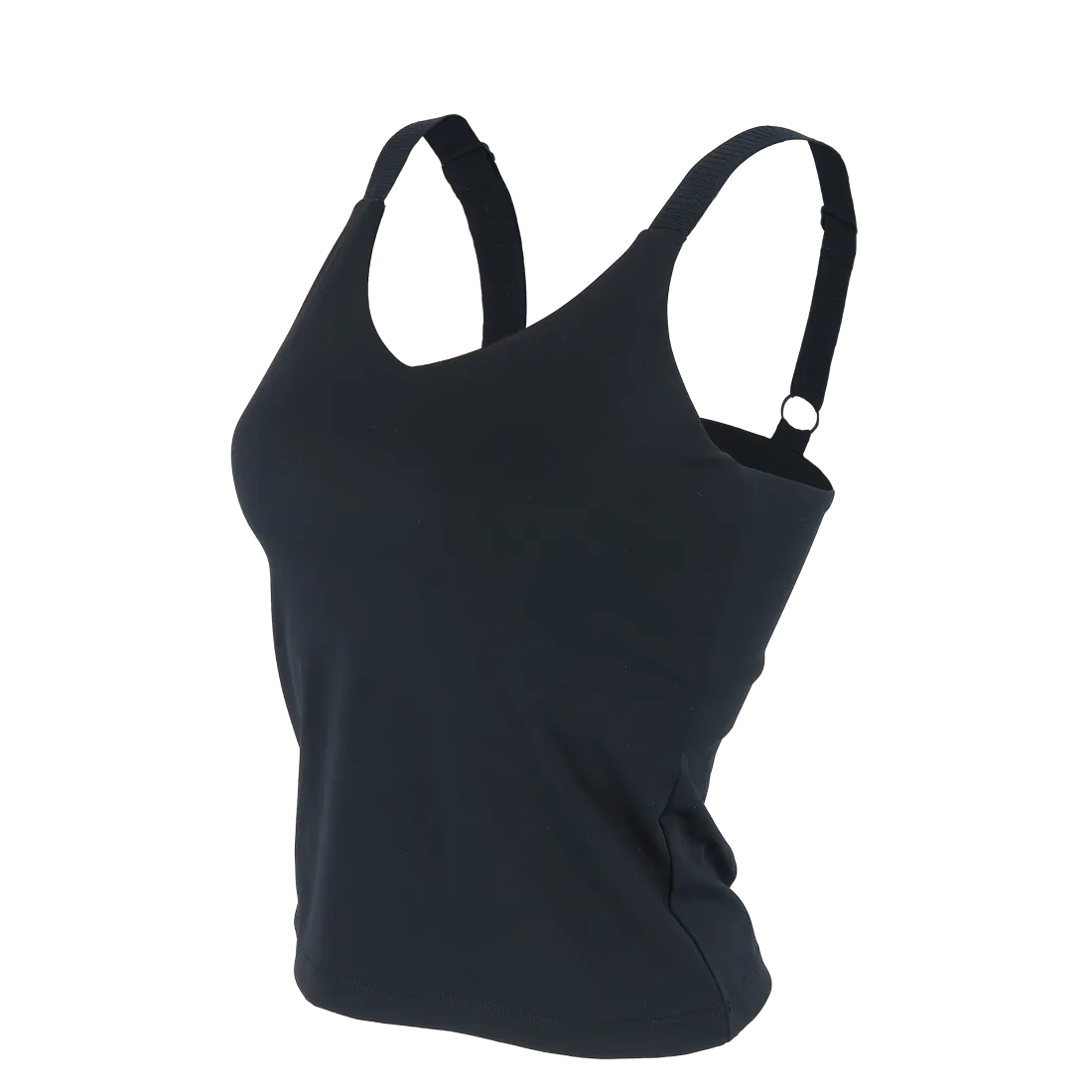 Active soft singlet m/innebygd bh - Svart - Image 6