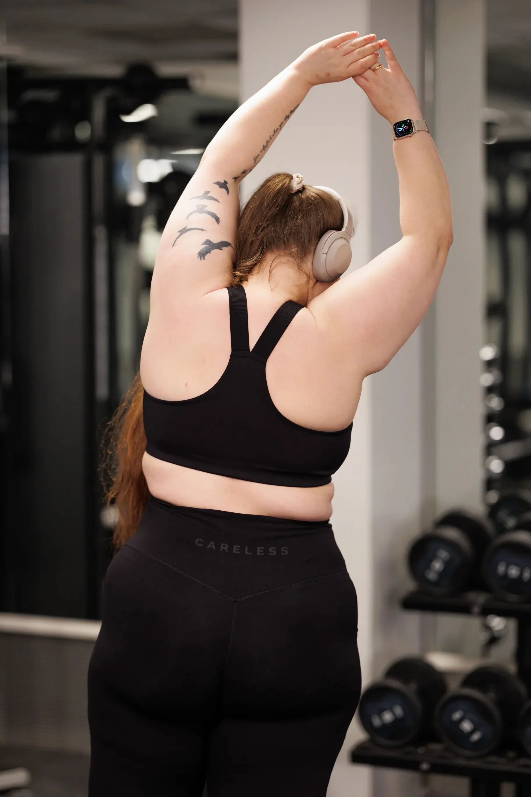 Active sports bra - Black - Image 14