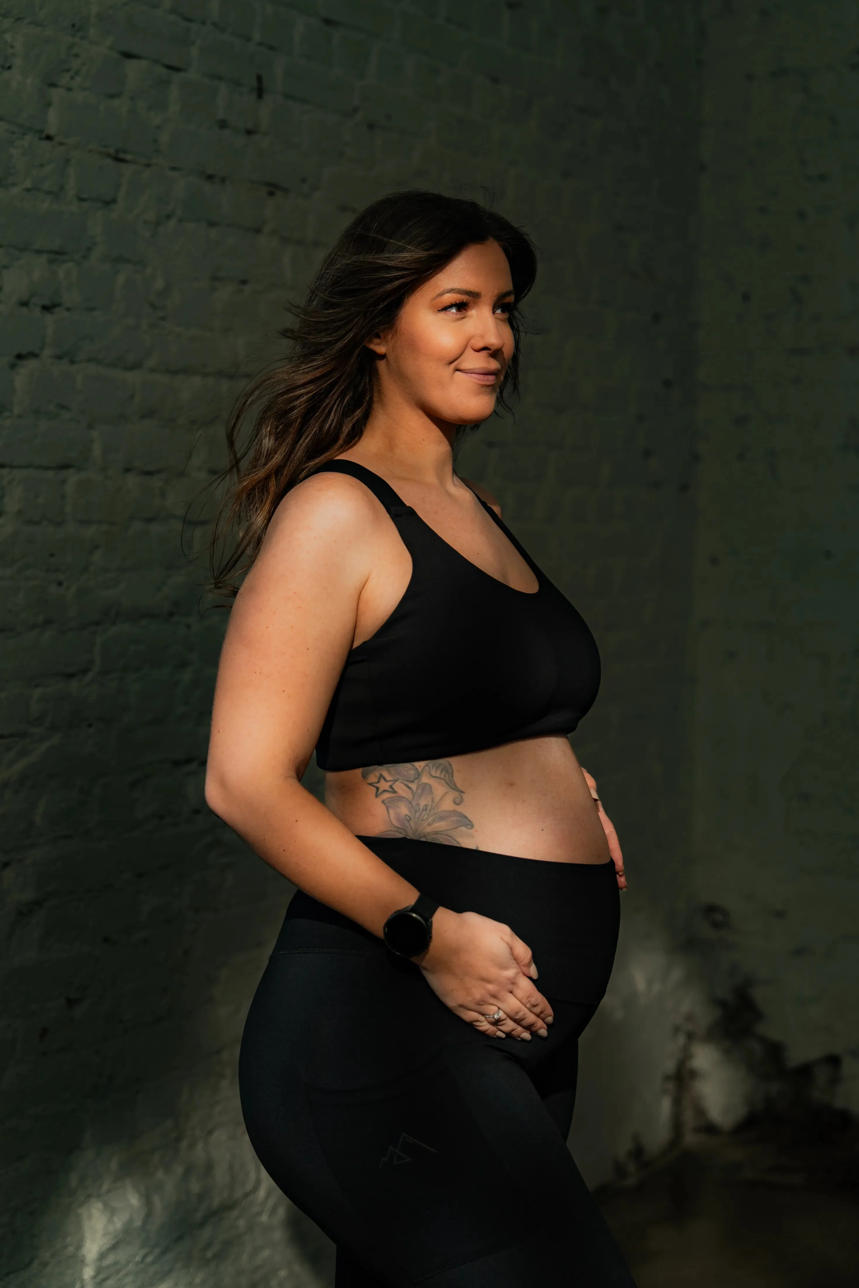 Active sports bra - Black - Image 18
