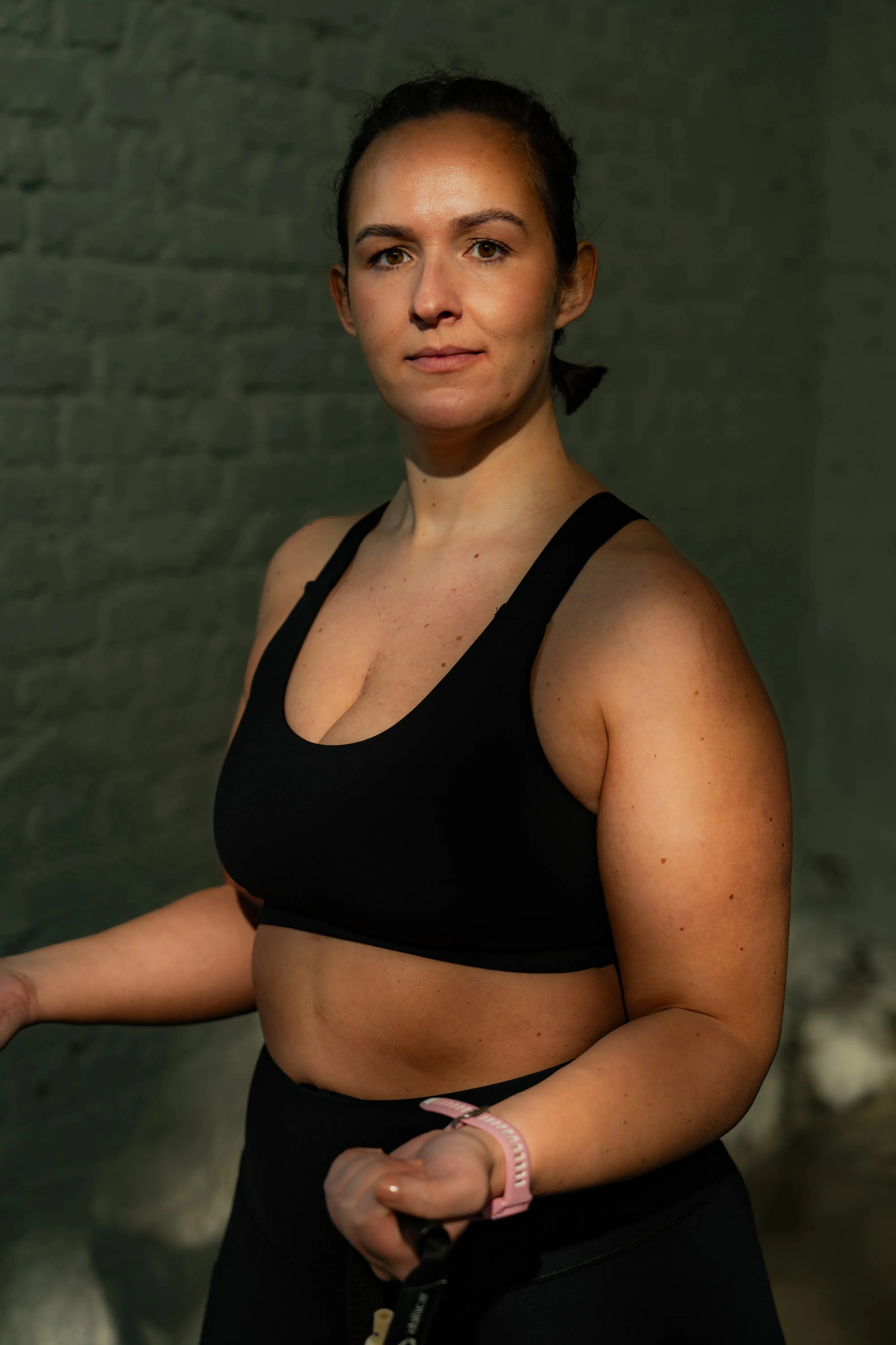 Active sports bra - Black - Image 22