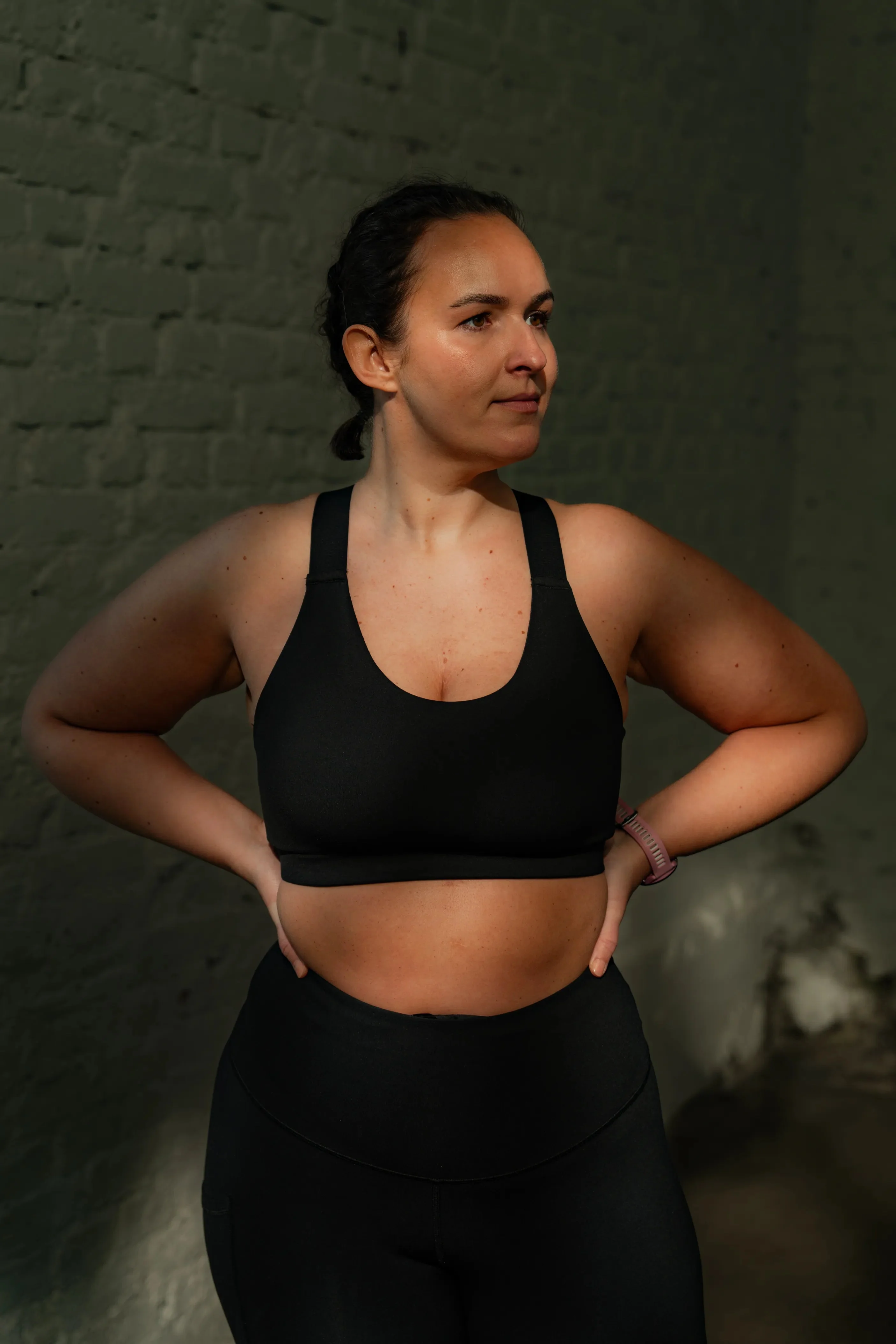 Active sports bra - Black - Image 23