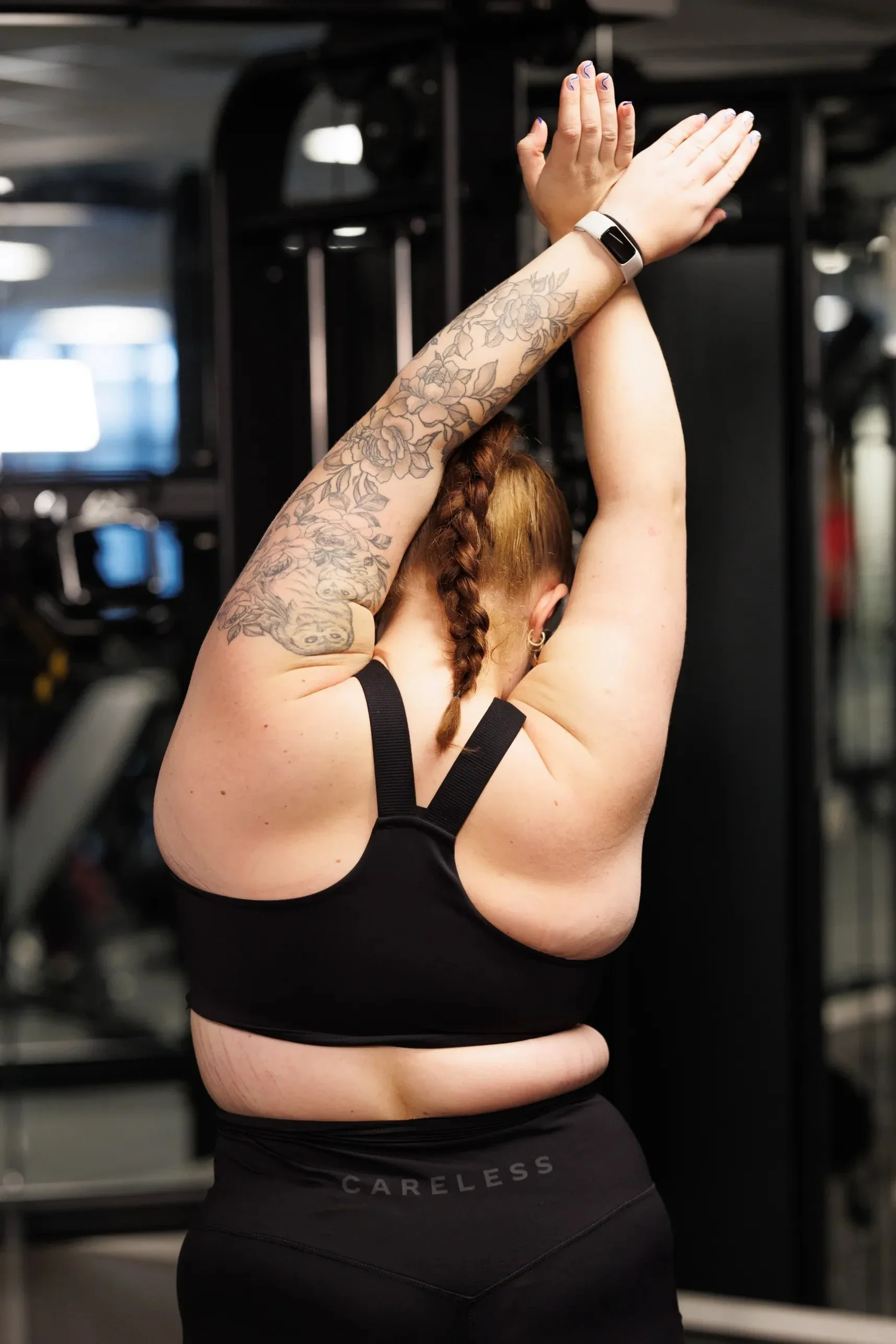 Active sports bra - Black - Image 8