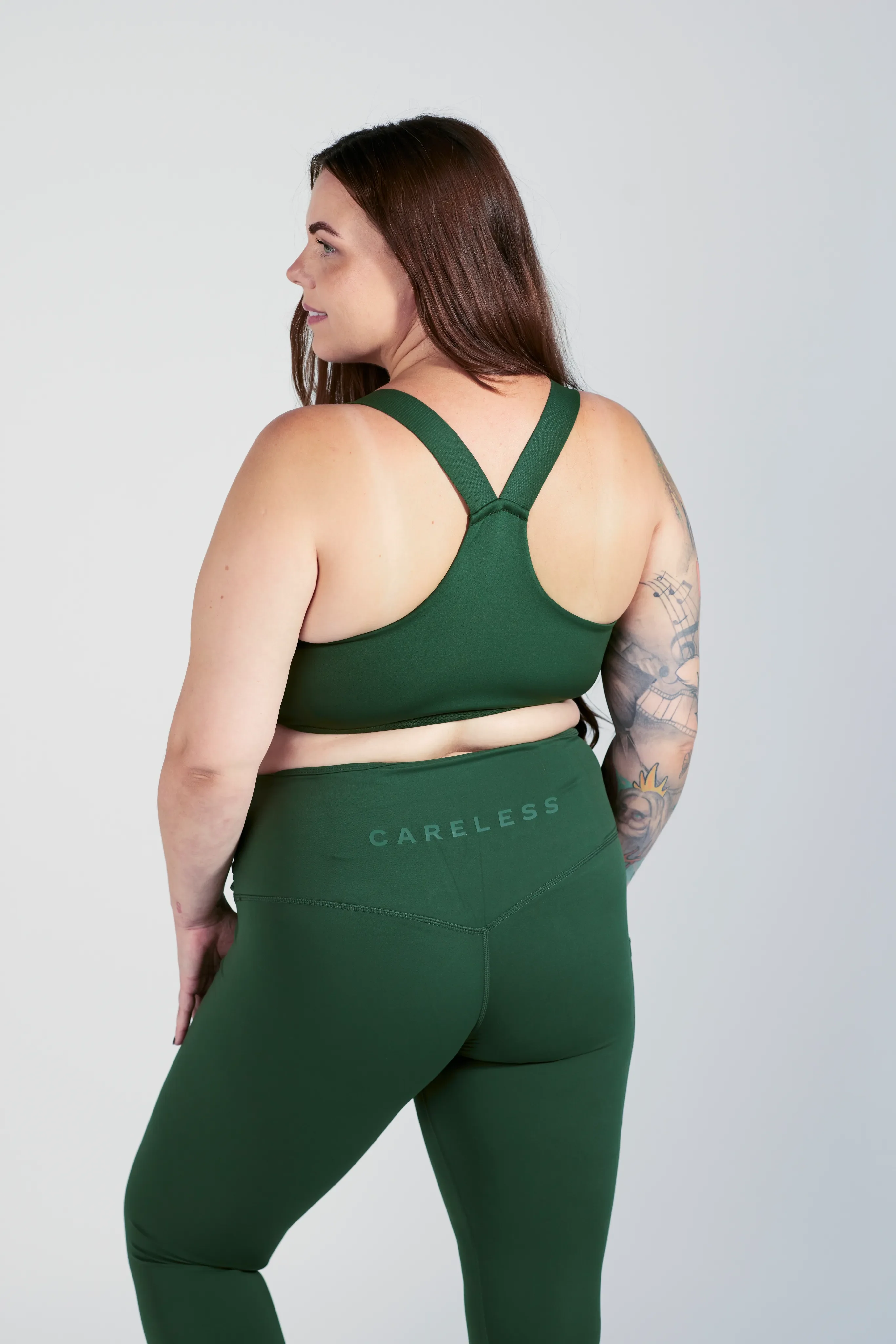 Active sports bra - Rifle Green - Image 3