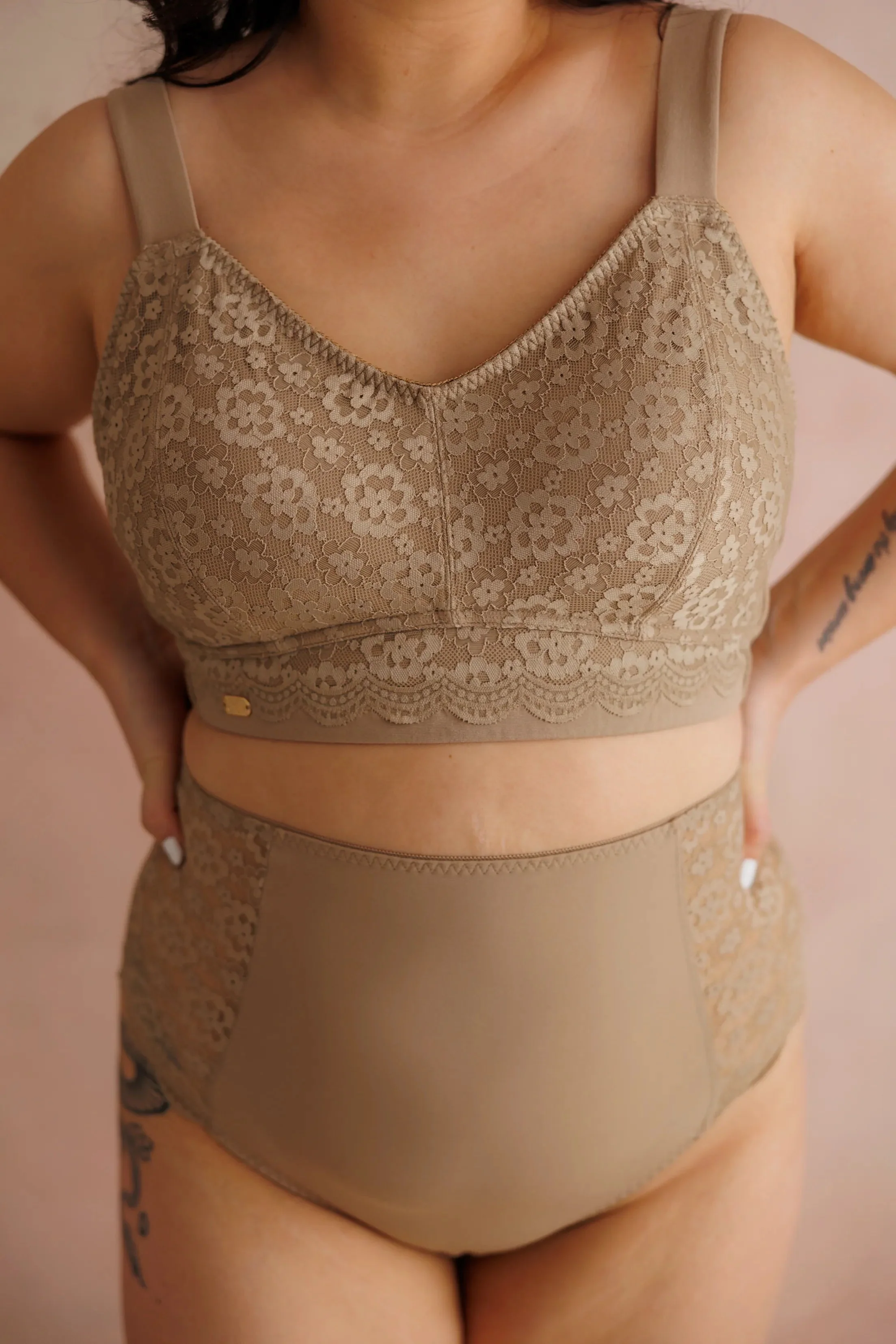Ada Flower High Waist - Silver Mink - Image 8