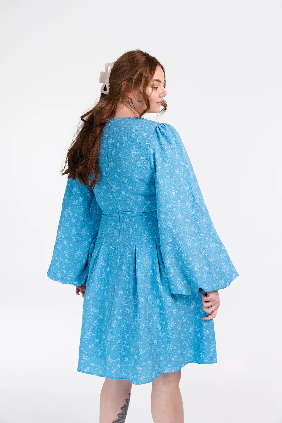 Alba kjole - Blå - Image 4