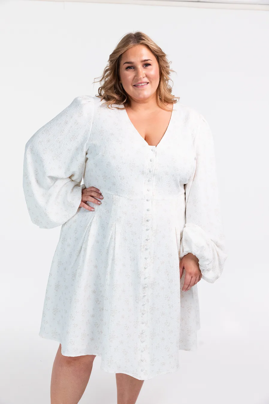 Alba kjole - Hvit - Image 7