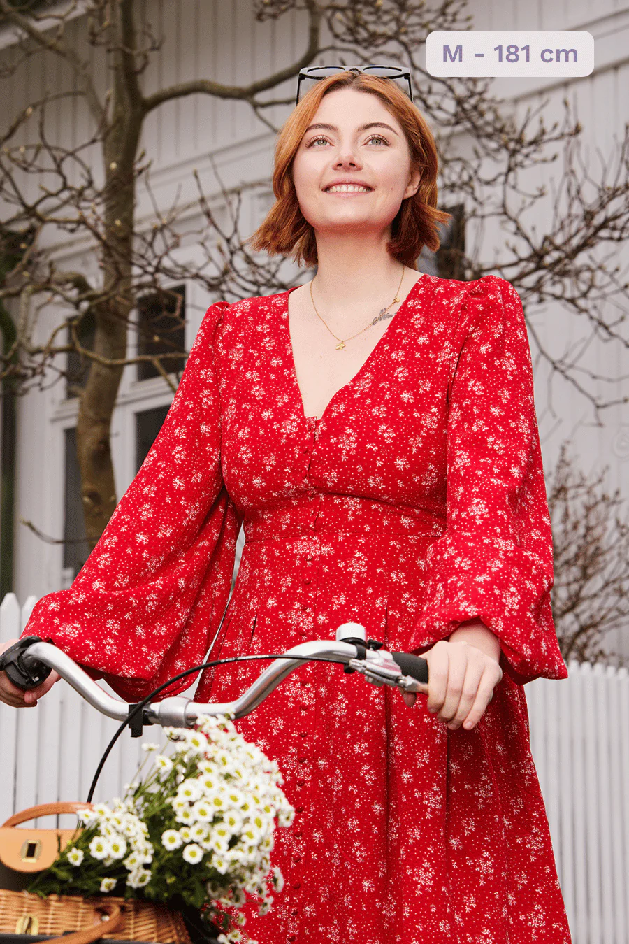 Alba kjole - Rød - Image 2