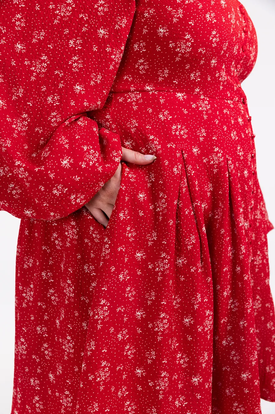 Alba kjole - Rød - Image 4