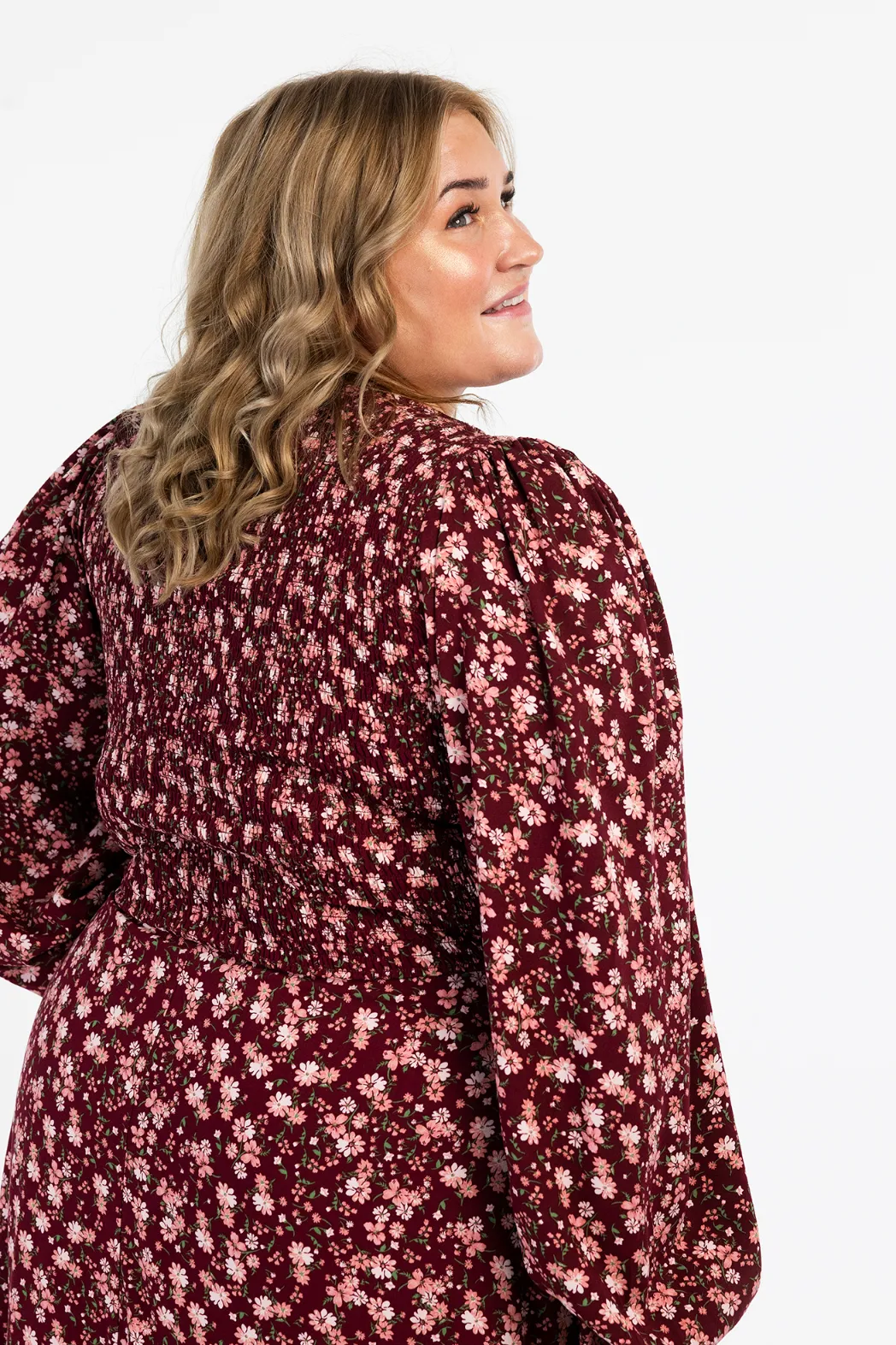 Anna kjole - Cabernet AOP - Image 6