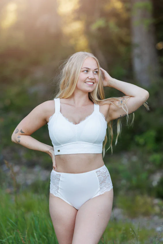 Anne Mid Waist - Bright White - Image 3