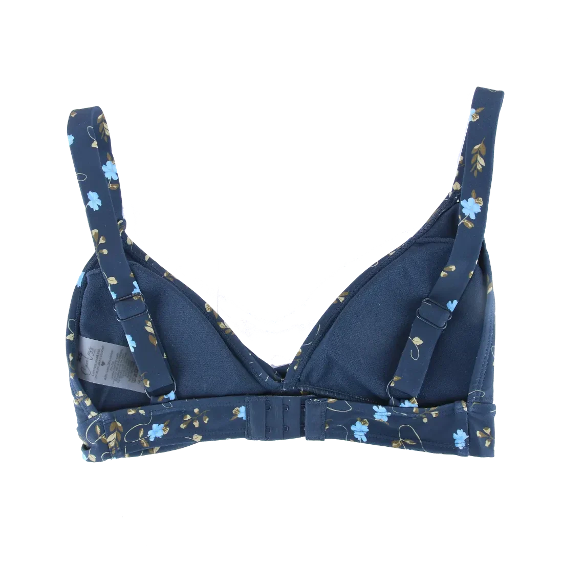 Bali bikinitopp - Mørkeblå - Floral - Image 9