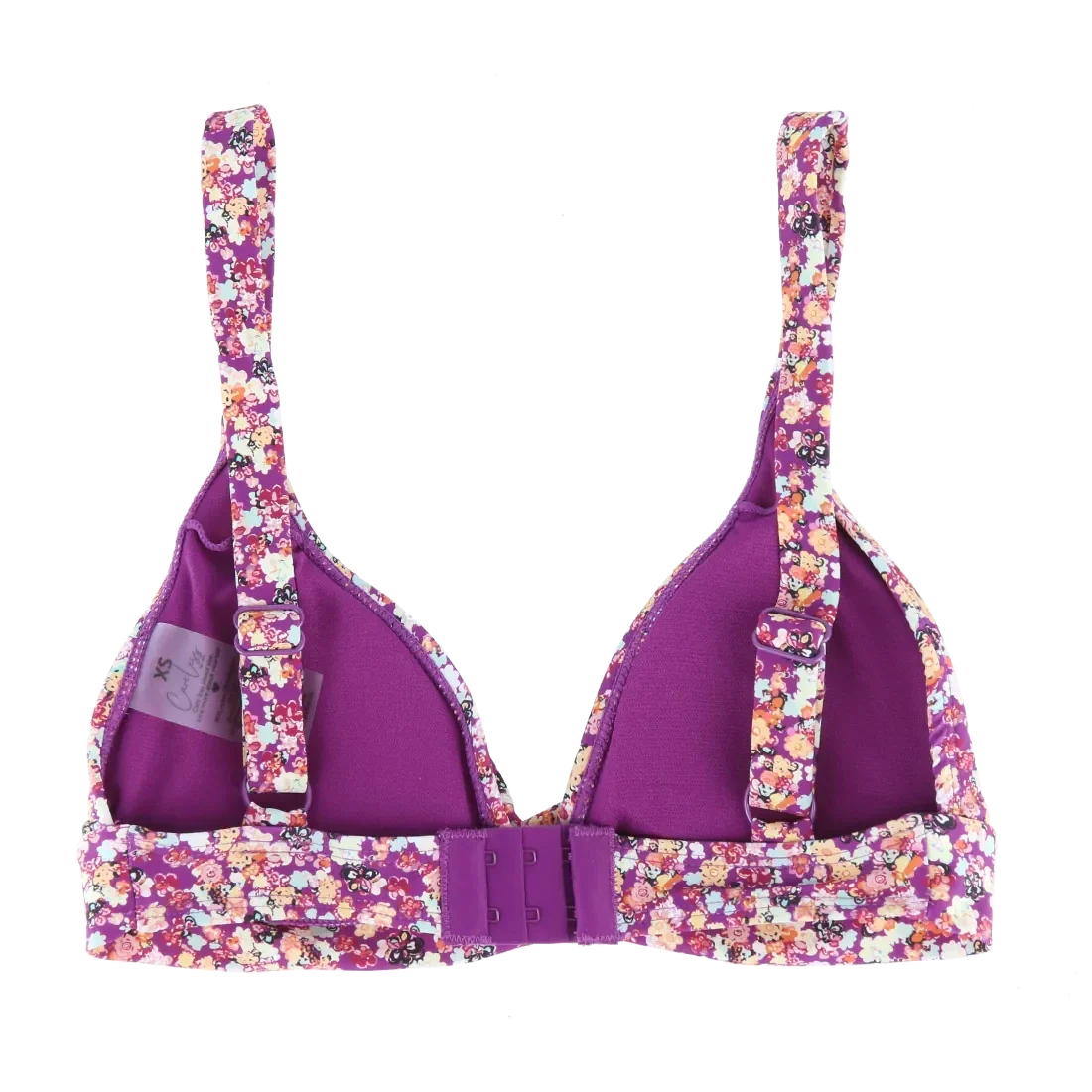 Bali bikinitopp - Mørkelilla - Blossom Symphony - Image 8