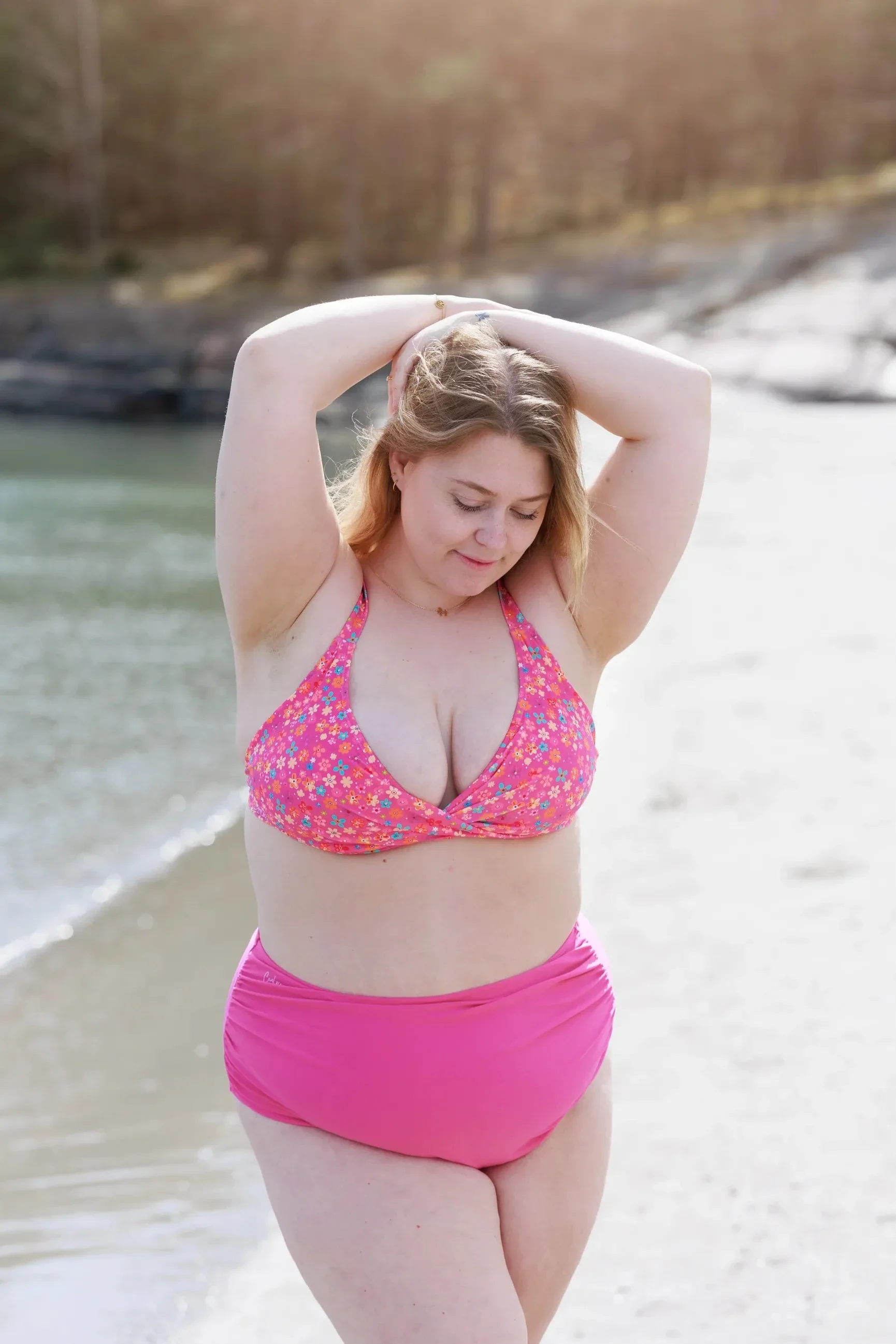 Bali bikinitopp - Mørkerosa - Blossomir - Image 4