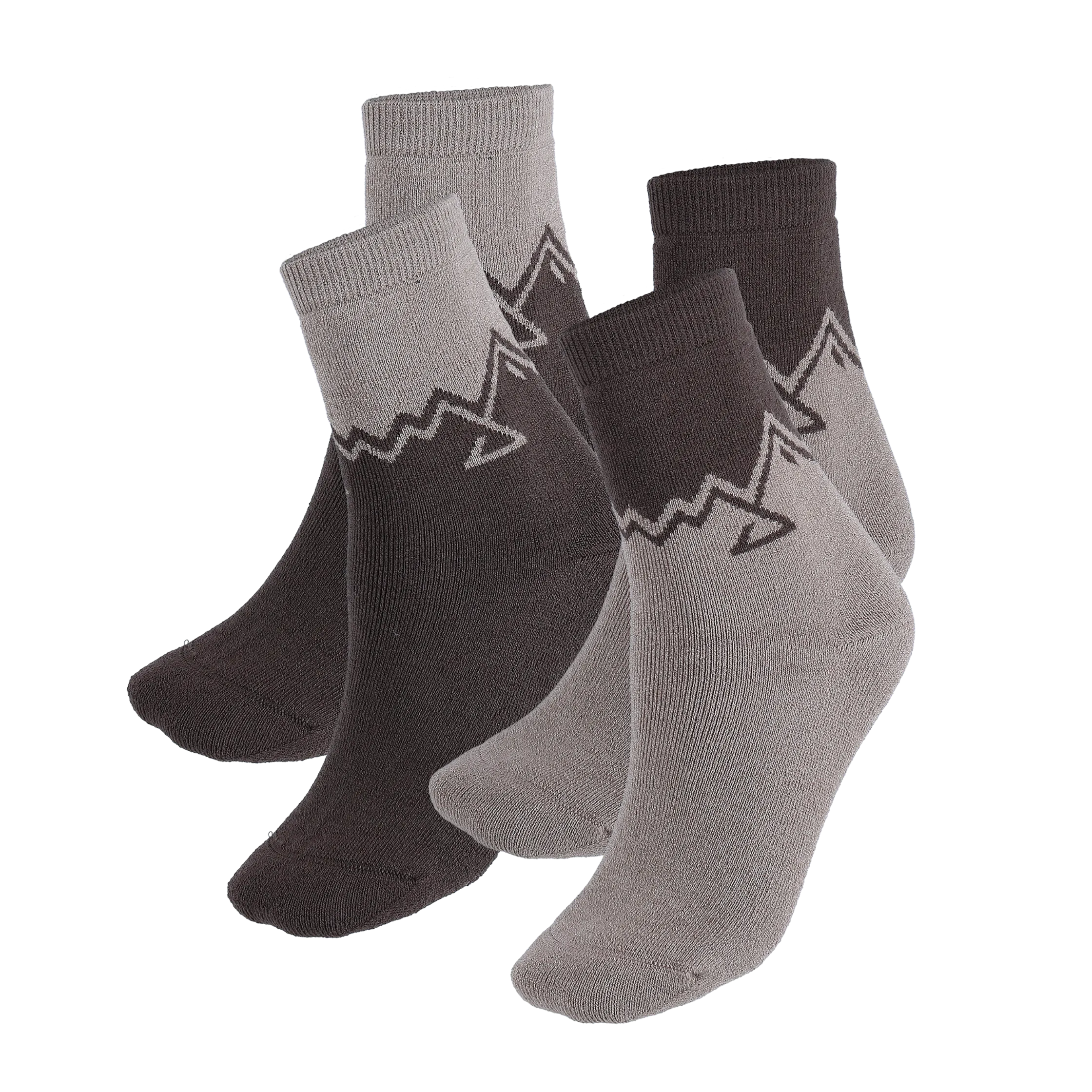 Brandbu Ullsokk 2pk - Brun / beige
