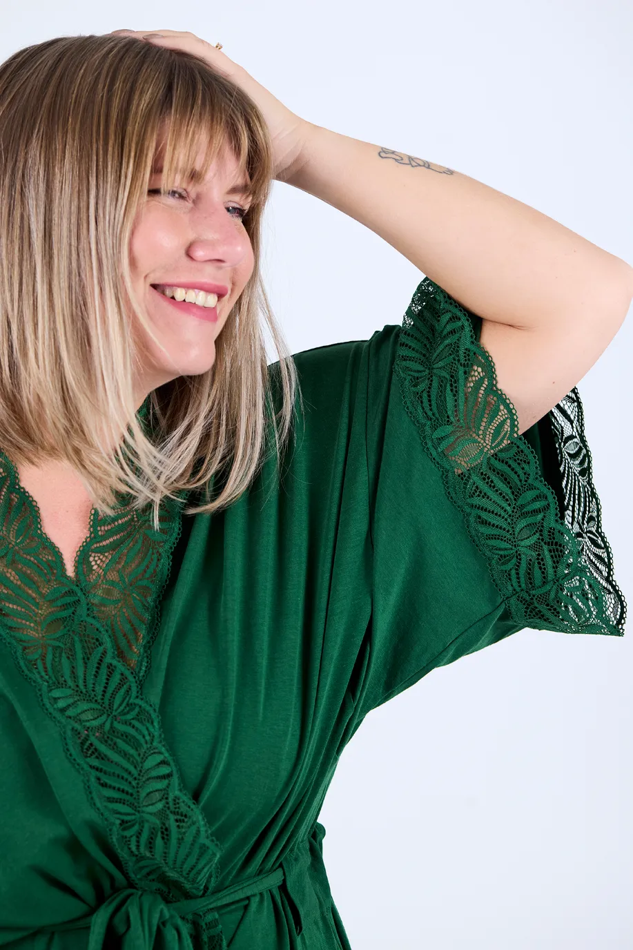 Cala kimono - Grønn - Image 3