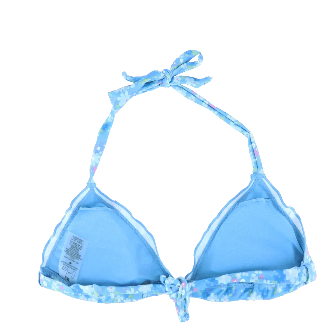 Cuba Ruffles bikinitopp - Lyseblå - Flower Boom Groups - Image 11