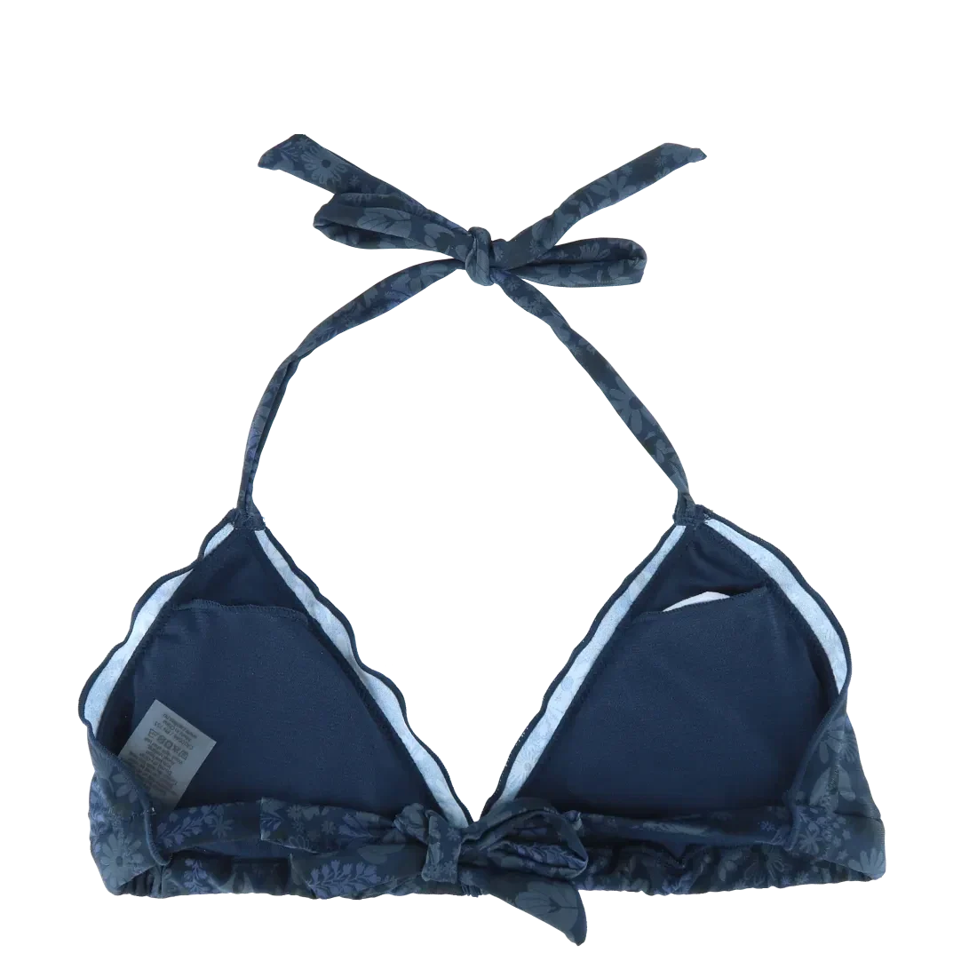 Cuba Ruffles bikinitopp - Mørkeblå - Petal Whisper - Image 9