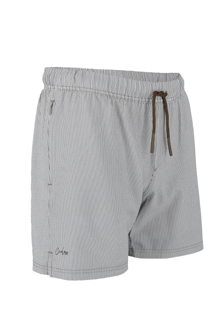 David badeshorts - Krepp Brun - Image 2