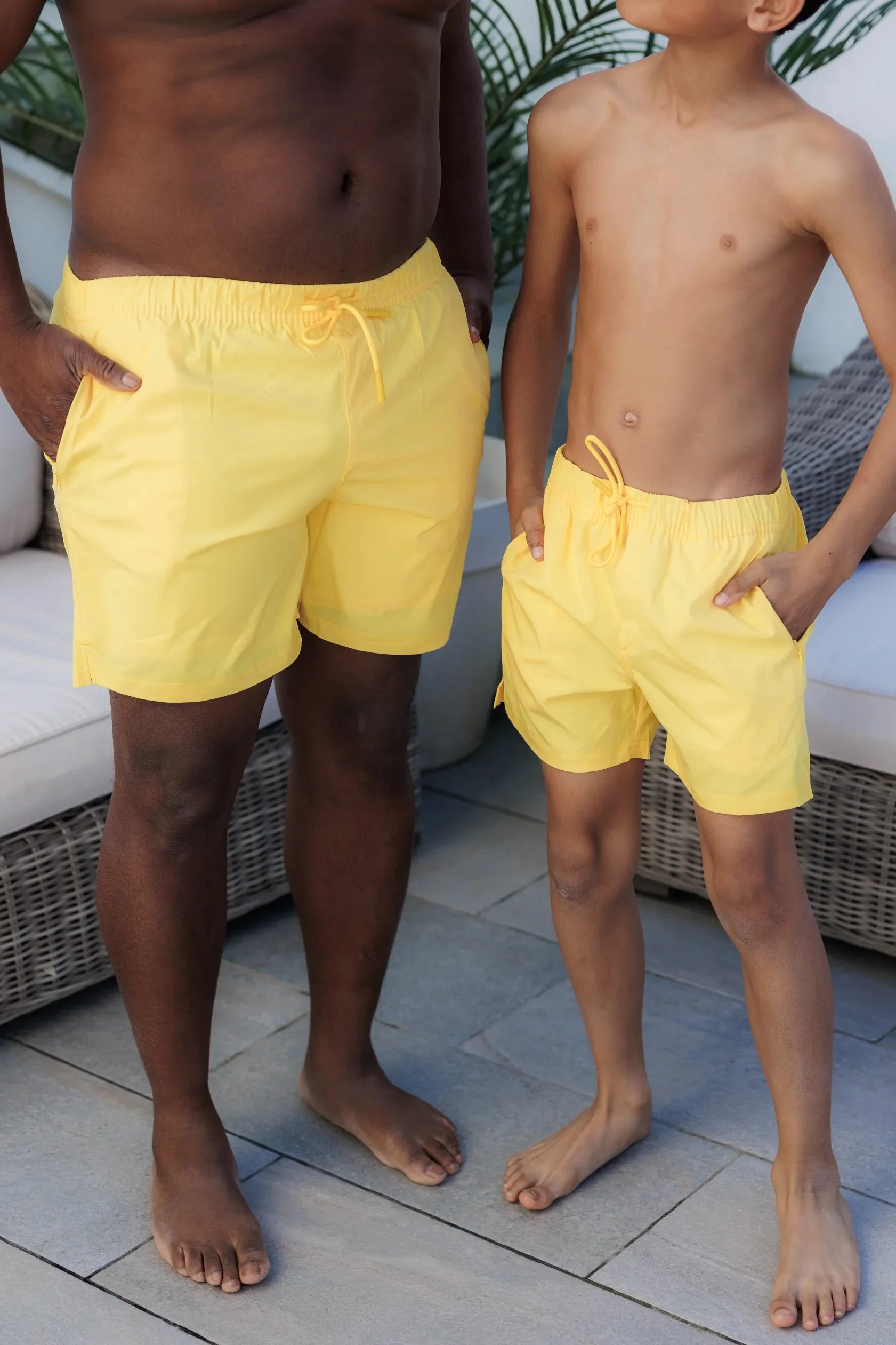 David badeshorts Kids - Gul - Image 10