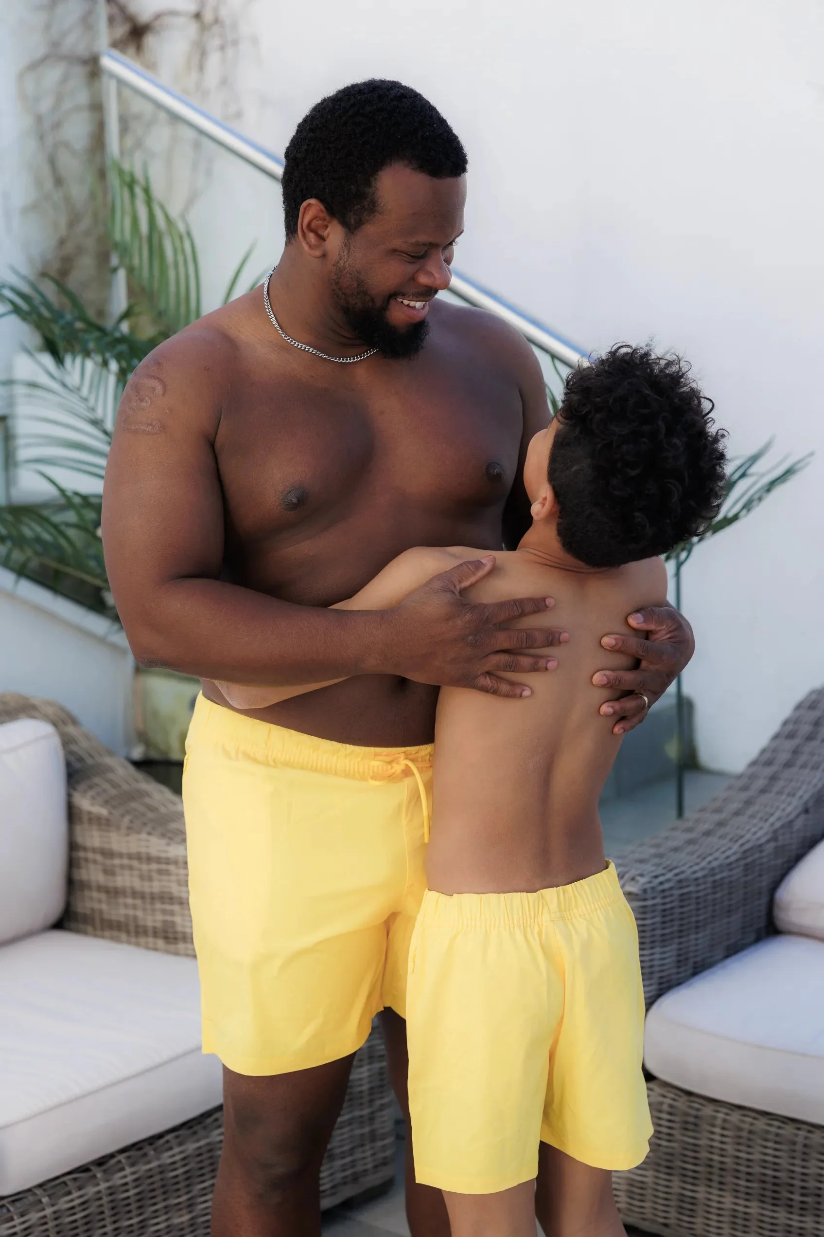 David badeshorts Kids - Gul - Image 9