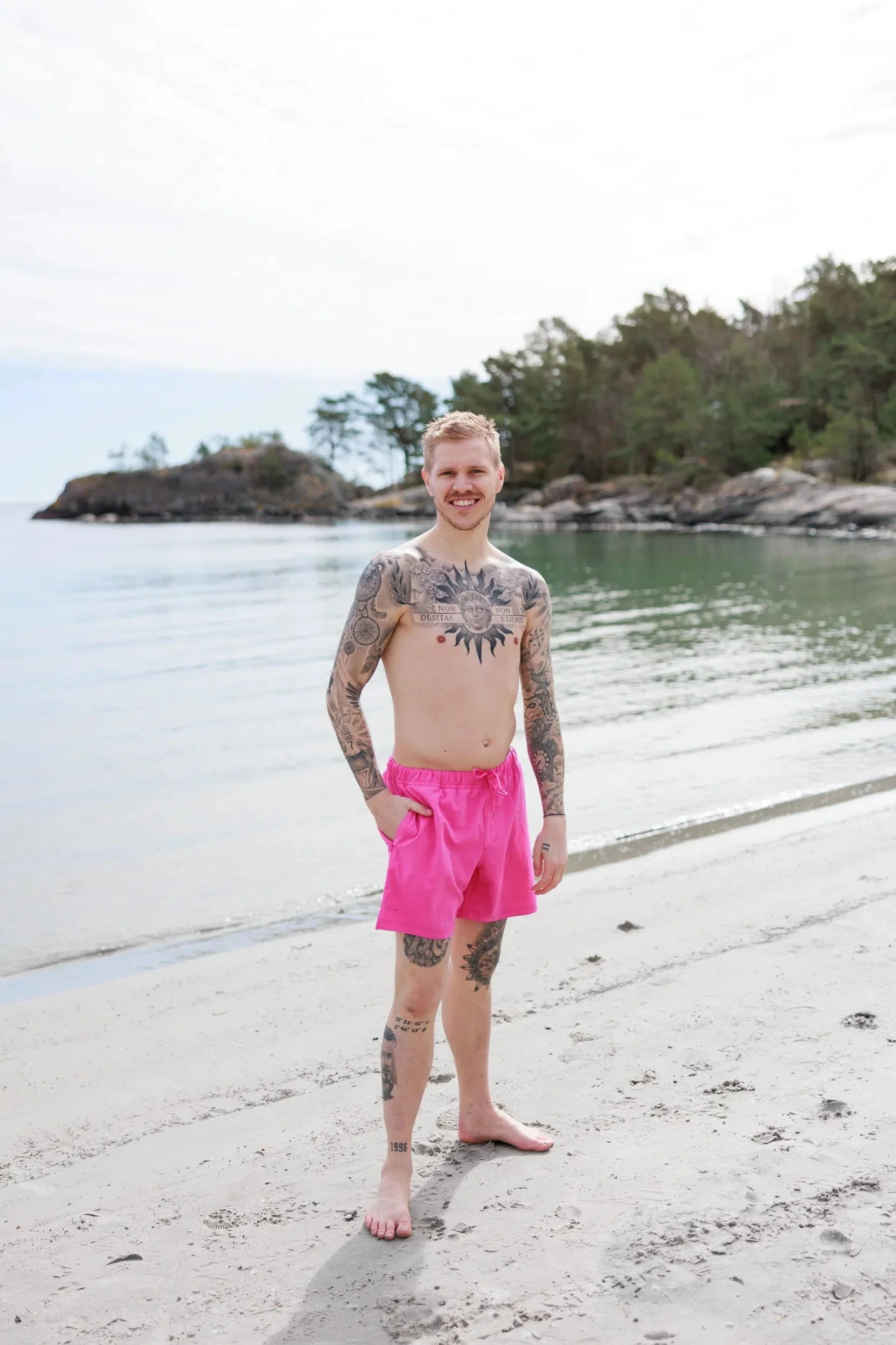 David badeshorts - Rosa - Image 11