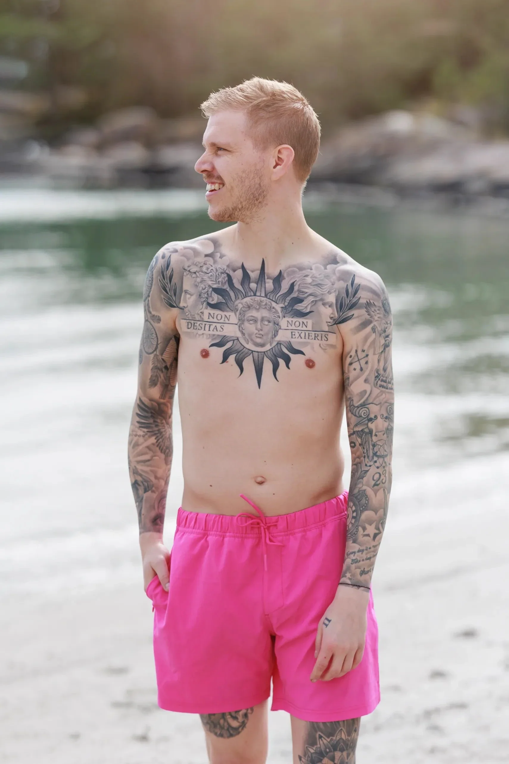 David badeshorts - Rosa - Image 6