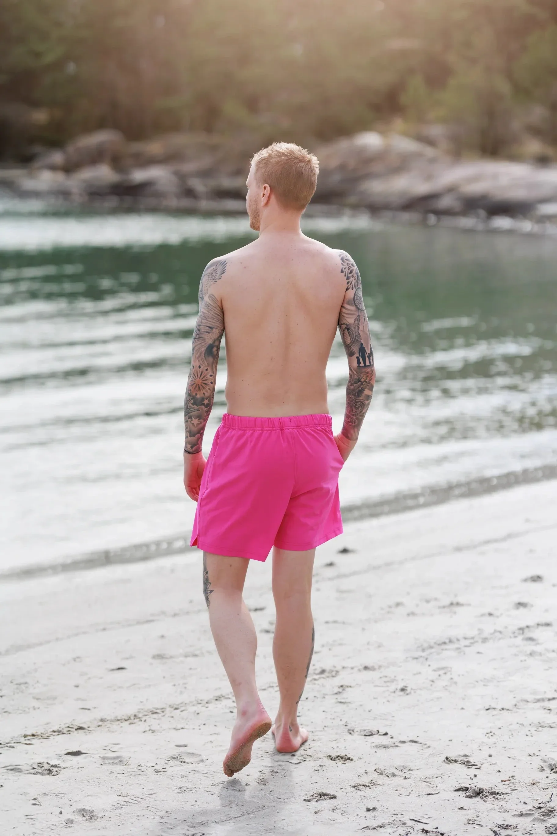 David badeshorts - Rosa - Image 7