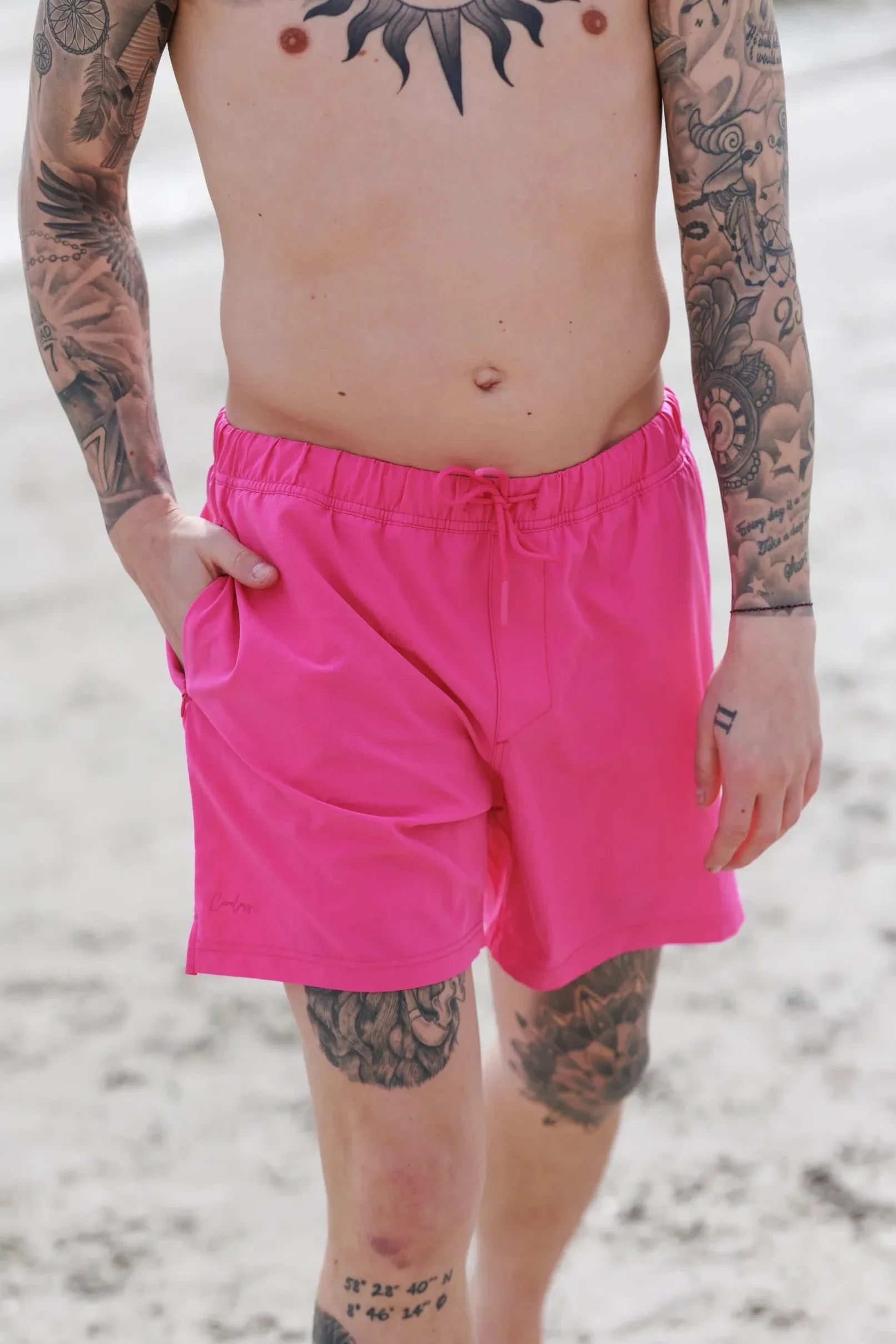 David badeshorts - Rosa - Image 9