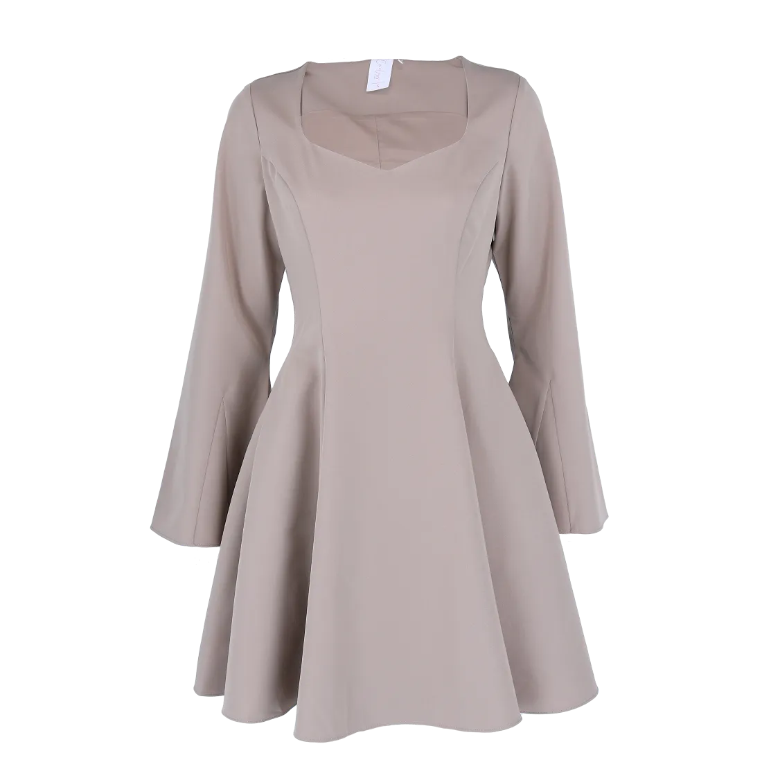 Emma kjole - Beige - Image 10
