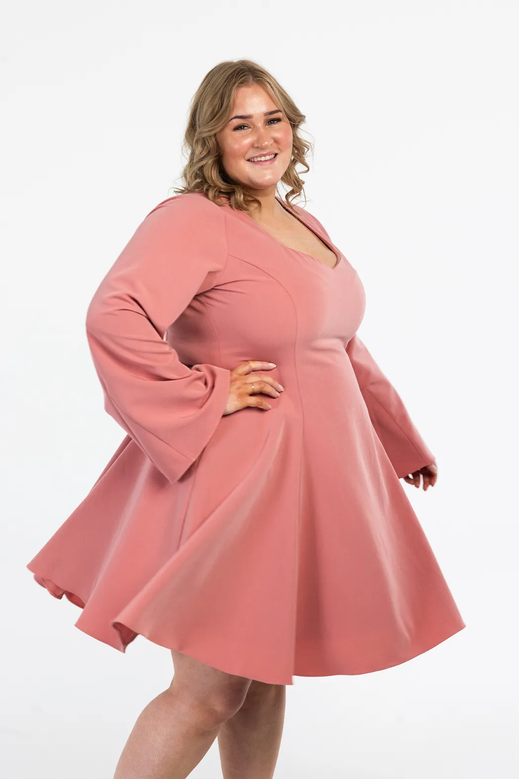 Emma kjole - Rosa - Image 3