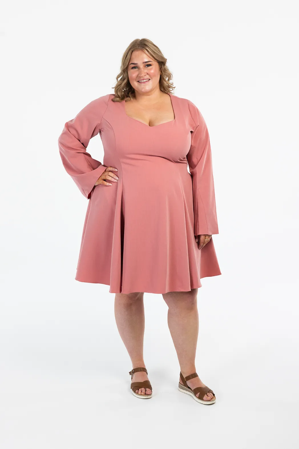 Emma kjole - Rosa - Image 4