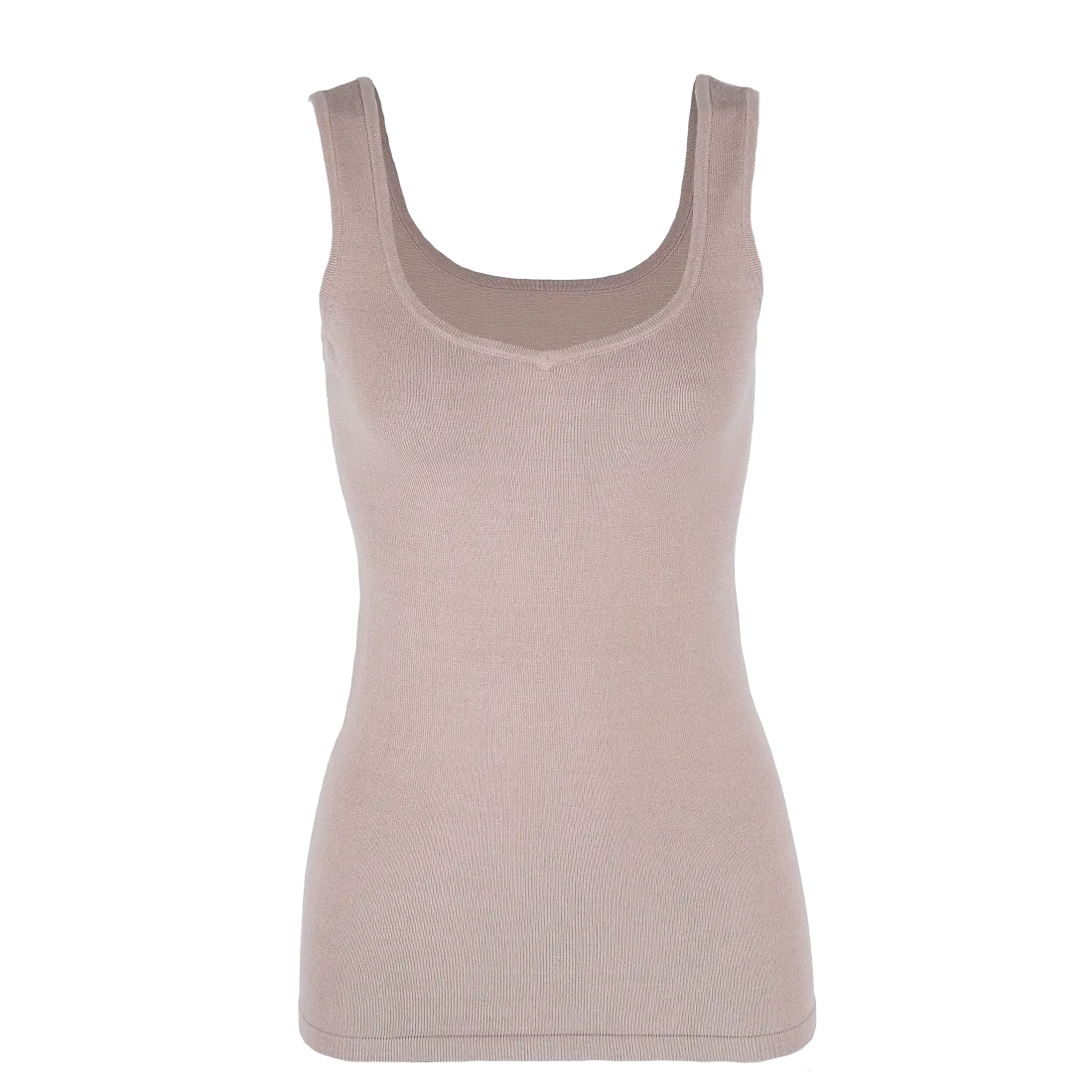 Eva lang topp - Beige - Image 6