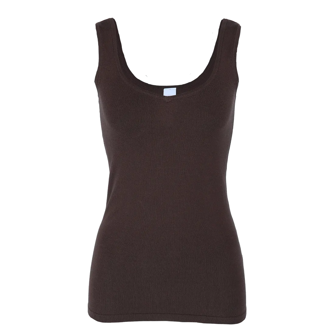 Eva lang topp - Brun - Image 7