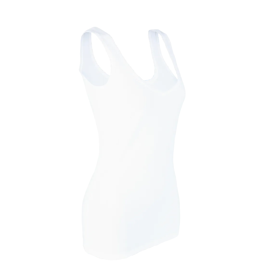 Eva lang topp - Hvit - Image 4