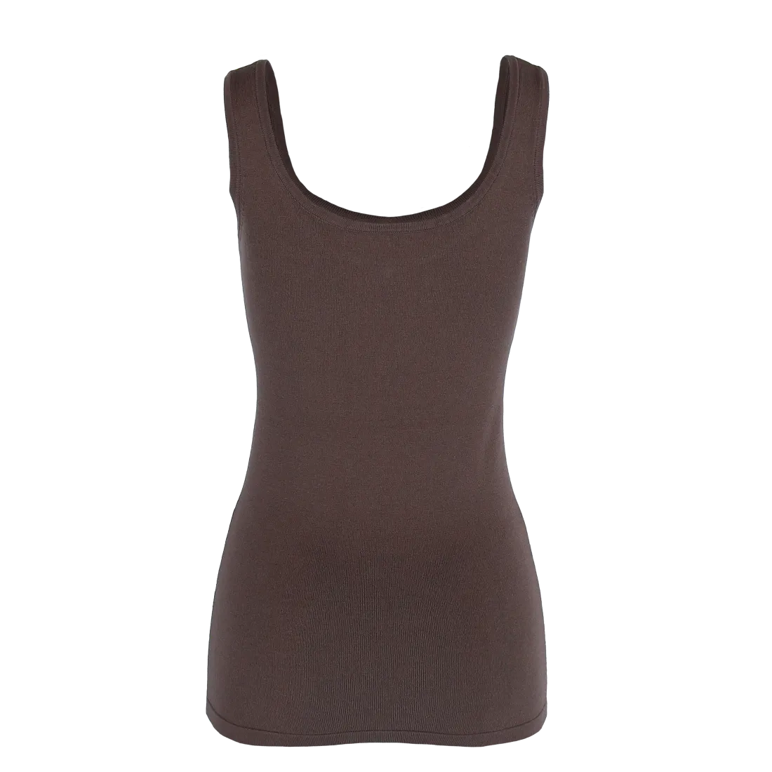Eva lang topp - Brun - Image 2