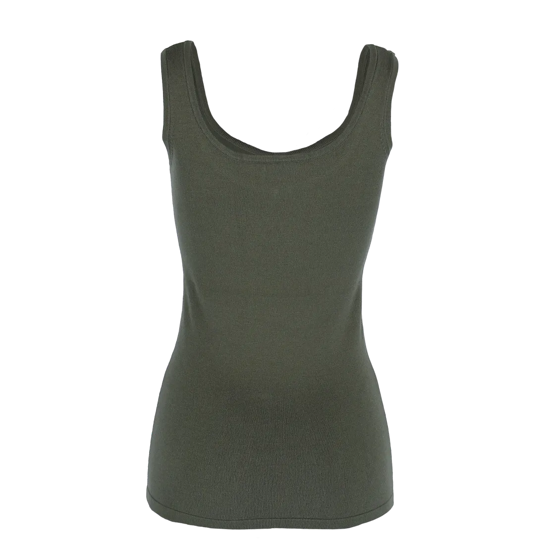 Eva lang topp - Mørk grønn - Image 2