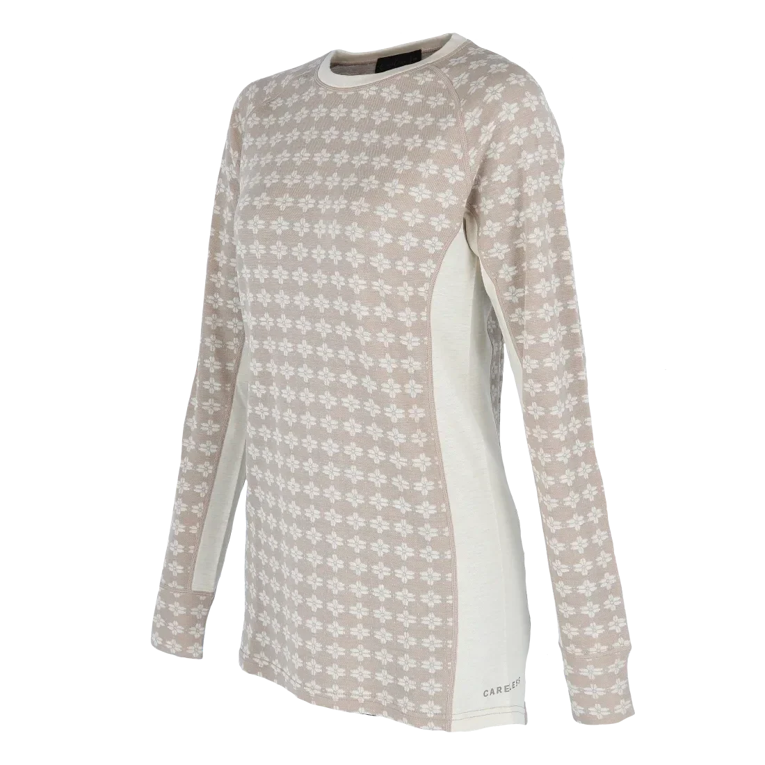 Fjorda merinoull langermet - Beige - Image 6