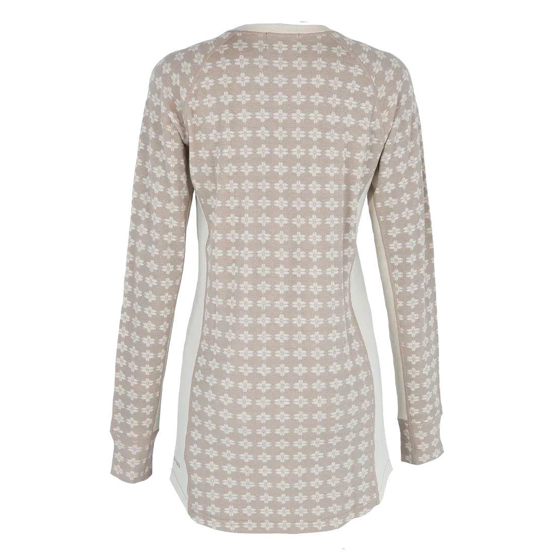 Fjorda merinoull langermet - Beige - Image 7
